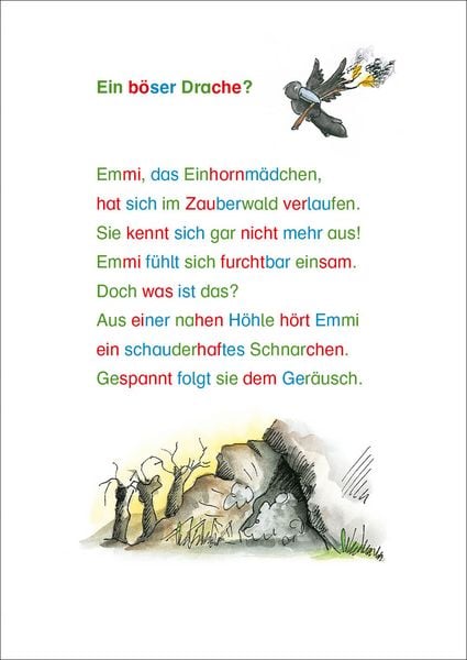 Produktbild: Silbengeschichten zum Lesenlernen - Einhorngeschichten