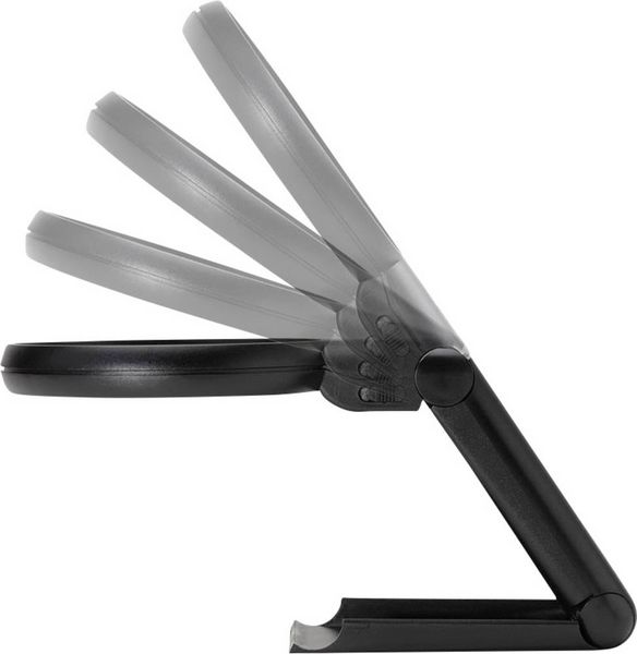 Produktbild: TOOLCRAFT 821010 821010 Standlupe Vergr&ouml;&szlig;erungsfaktor: 2 x, 4 x Linsengr&ouml;&szlig;e: (&Oslash;) 88mm