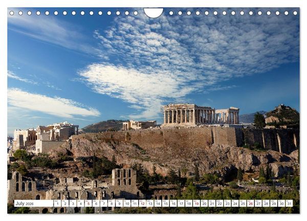 Produktbild: Greece Beyond Summer (Wall Calendar 2026 DIN A4 landscape), CALVENDO 12 Month Wall Calendar