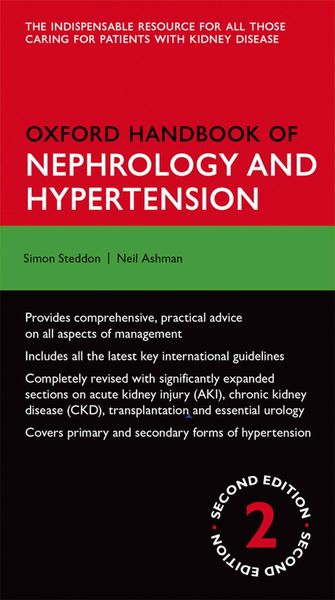 Produktbild: Oxford Handbook of Nephrology and Hypertension