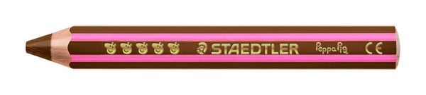 Produktbild: STAEDTLER Buntstift Noris junior Peppa Pig, 6er Set + Spitzer