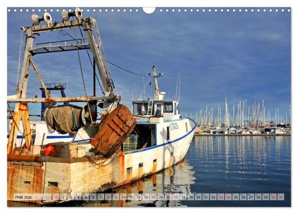 Produktbild: P&ecirc;cheurs (Calendrier mural 2026 DIN A3 vertical), CALVENDO calendrier mensuel