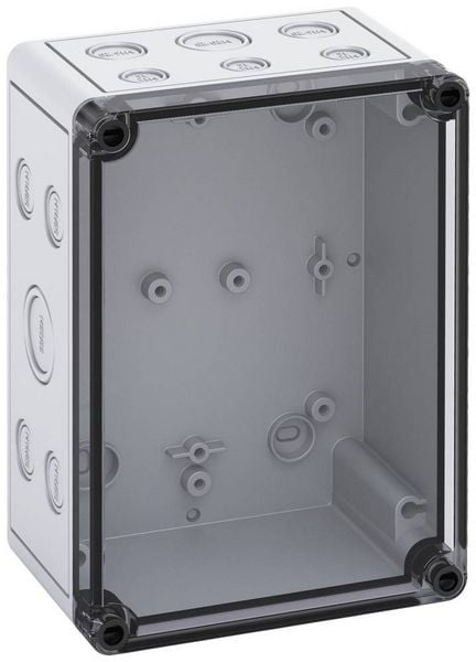 Produktbild: Spelsberg TK PC 1813-9-TM Installations-Geh&auml;use 130 x 180 x 90 Polystyrol, Polycarbonat, Polyurethan, Polyamid Lichtgrau 1 St.