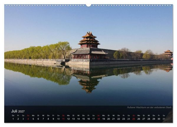 Produktbild: Erlebe China (hochwertiger Premium Wandkalender 2027 DIN A2 quer), Kunstdruck in Hochglanz