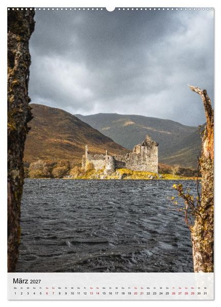 Produktbild: Schottland - Isle of Skye & Umgebung (Wandkalender 2027 DIN A2 hoch), CALVENDO Monatskalender