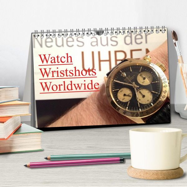 Produktbild: Watch Wristshots Worldwide (Tischkalender 2026 DIN A5 quer), CALVENDO Monatskalender