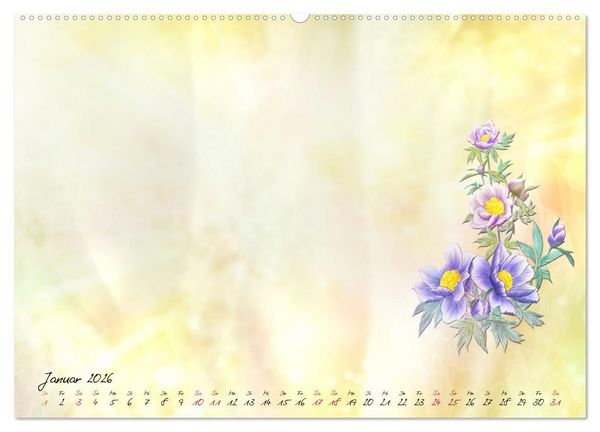 Produktbild: Liebe wird im Herzen geboren (Wandkalender 2026 DIN A2 quer), CALVENDO Monatskalender