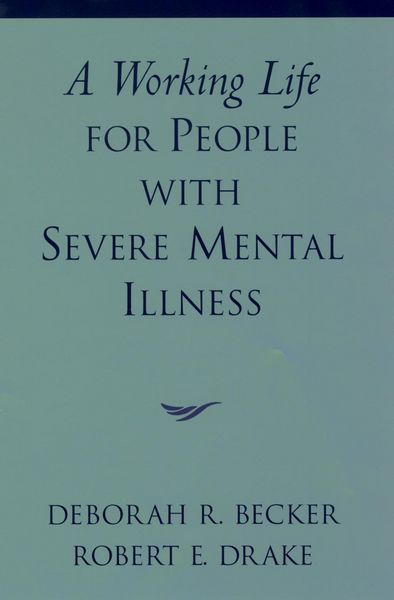 Produktbild: A Working Life for People with Severe Mental Illness