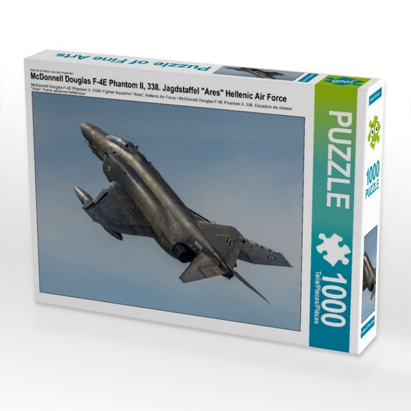Produktbild: CALVENDO Puzzle McDonnell Douglas F-4E Phantom II, 338. Jagdstaffel "Ares" Hellenic Air Force | 1000 Teile Lege-Gr&ouml;&szlig;e 64x48cm Foto-Puzzle f&uuml;r gl&uuml;cklic
