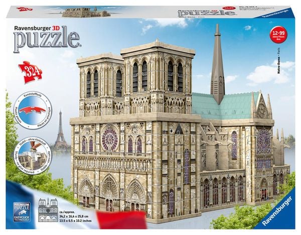 3D Puzzle Ravensburger Notre Dame de Paris 216 Teile