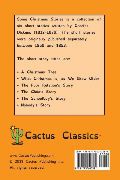 Produktbild: Some Christmas Stories (Cactus Classics Dyslexic Friendly Font)