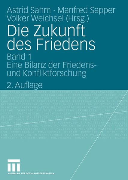 Produktbild: Die Zukunft des Friedens
