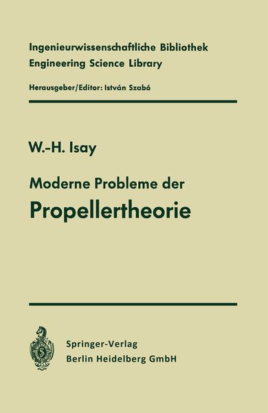 Produktbild: Moderne Probleme der Propellertheorie