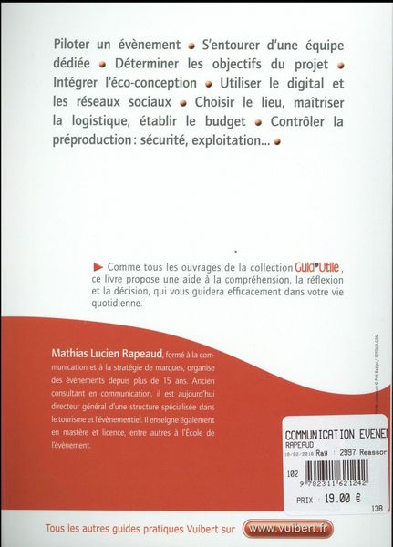 Produktbild: Communication evenementielle la