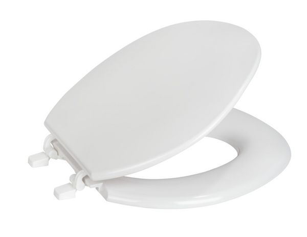 Produktbild: WC-Sitz Mod. Torino XXL, aus antibakteriellem Duroplast, belastbar bis 300 kg