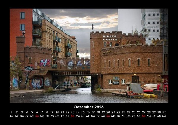 Produktbild: London 2026 Fotokalender DIN A3