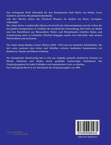 Produktbild: Drei gro&szlig;e Tondichter