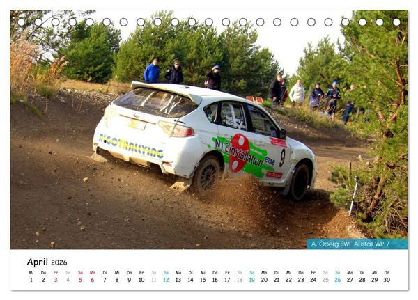 Produktbild: Lausitz-Rallye Kalender (Tischkalender 2026 DIN A5 quer), CALVENDO Monatskalender