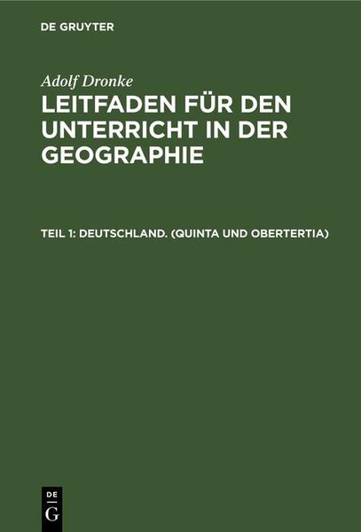 Produktbild: Deutschland. (Quinta und Obertertia)