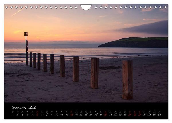Produktbild: Wales - Pembrokeshire Coast Path (Wandkalender 2026 DIN A4 quer), CALVENDO Monatskalender