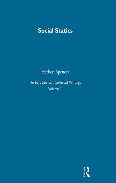 Produktbild: Herbert Spencer: Collected Writings