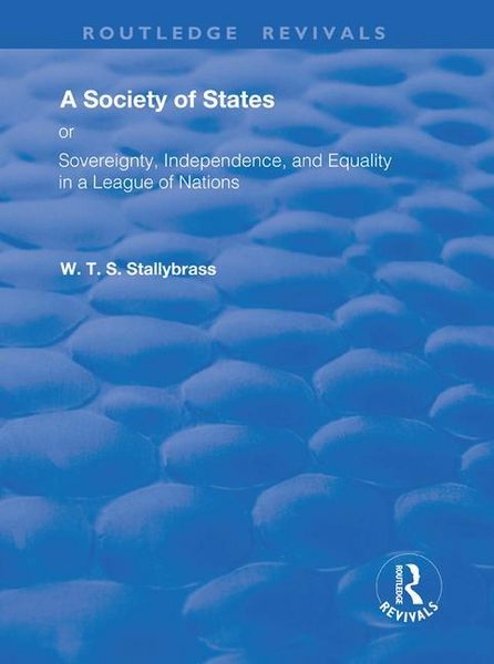Produktbild: Stallybrass, W: A Society of States