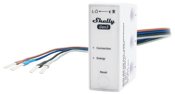 Produktbild: Shelly 3EM-63W Gen3 Stromz&auml;hler