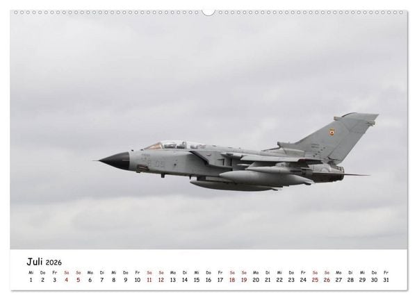 Produktbild: Milit&auml;rjets Panavia Tornado (hochwertiger Premium Wandkalender 2026 DIN A2 quer), Kunstdruck in Hochglanz