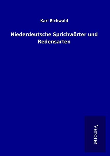 Produktbild: Niederdeutsche Sprichw&ouml;rter und Redensarten
