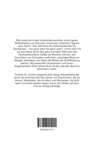 Produktbild: Der ultimative Klo-Adventskalender f&uuml;r Dachdecker
