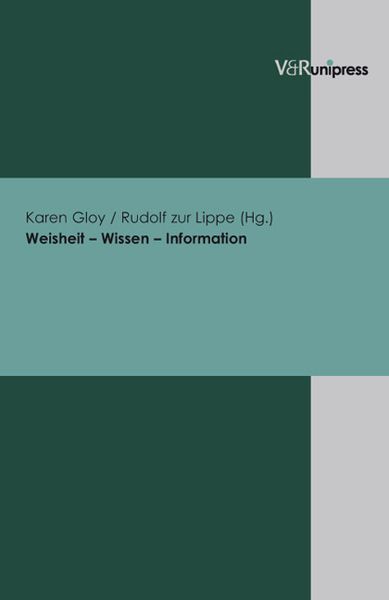 Produktbild: Weisheit &ndash; Wissen &ndash; Information