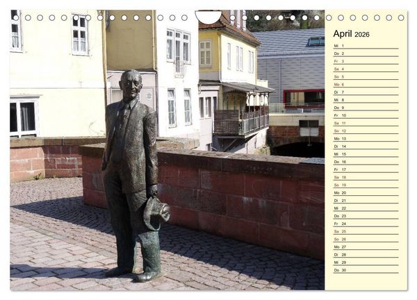 Produktbild: Calw erleben (Wandkalender 2026 DIN A4 quer), CALVENDO Monatskalender