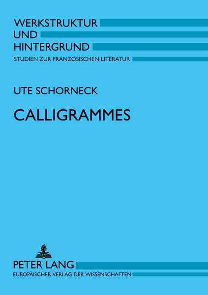 Produktbild: Calligrammes