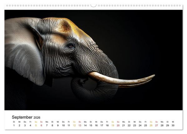 Produktbild: Magie der Tierwelt (Wandkalender 2026 DIN A2 quer), CALVENDO Monatskalender