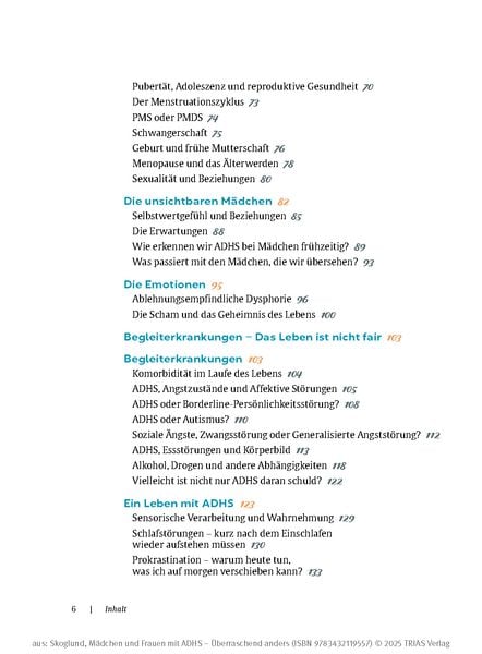 Produktbild: M&auml;dchen und Frauen mit ADHS