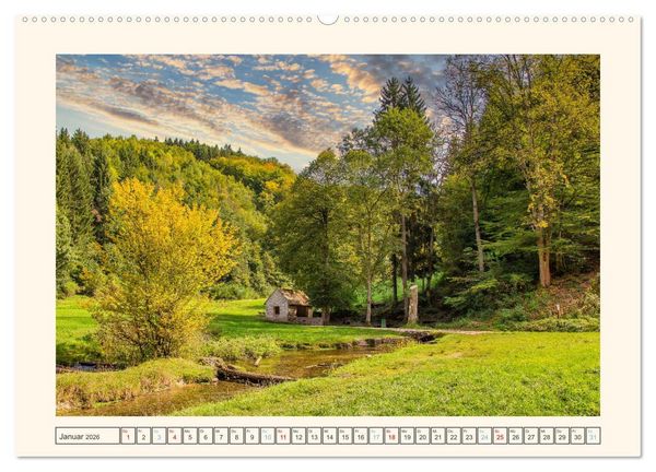 Produktbild: Unterwegs im Filstal (Wandkalender 2026 DIN A2 quer), CALVENDO Monatskalender