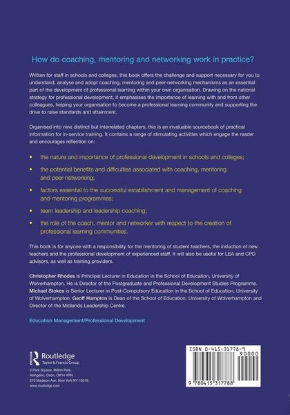 Produktbild: A Practical Guide to Mentoring, Coaching and Peer-networking