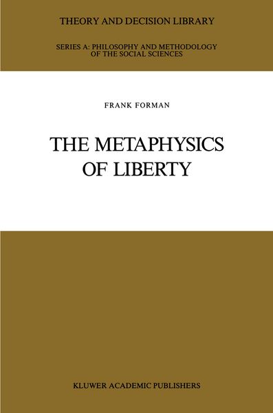 Produktbild: The Metaphysics of Liberty
