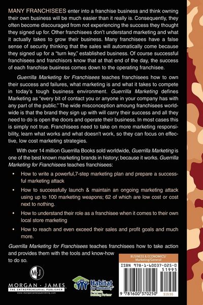 Produktbild: Guerrilla Marketing for Franchisees