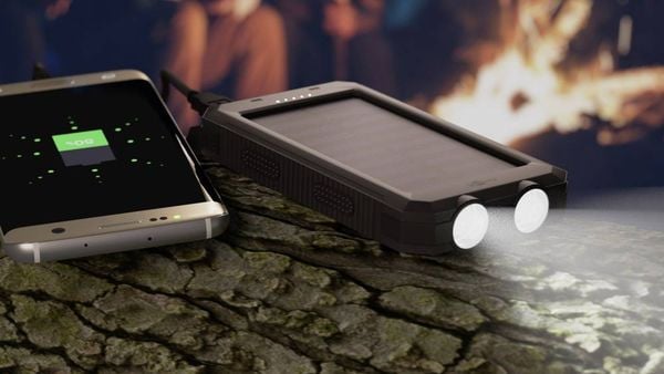 Produktbild: Goobay Outdoor 8.0 49216 Solar-Ladeger&auml;t Ladestrom Solarzelle 200mA 8000 mAh
