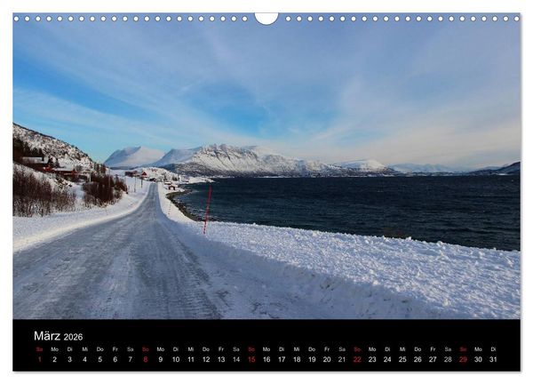 Produktbild: Wintertraum Nordnorwegen (Wandkalender 2026 DIN A3 quer), CALVENDO Monatskalender