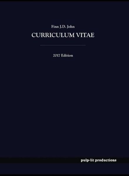 Produktbild: Curriculum Vitae, Finn J.D. John