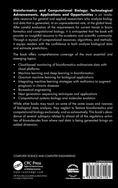 Produktbild: Bioinformatics and Computational Biology