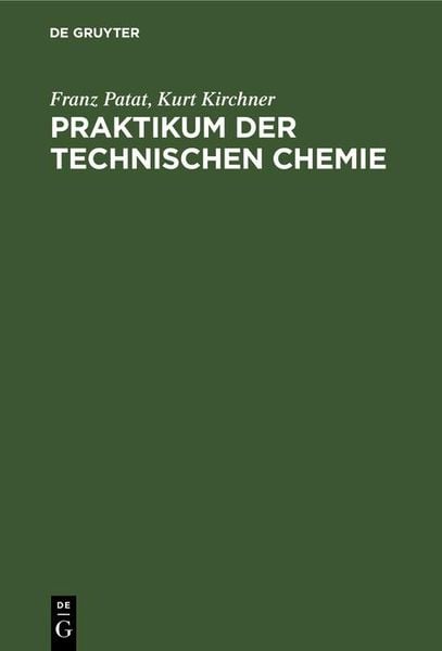 Produktbild: Praktikum der technischen Chemie