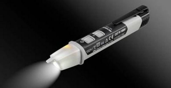 Produktbild: VOLTCRAFT MS-500 Ber&uuml;hrungsloser Spannungspr&uuml;fer CAT IV 1000V LED, Akustik