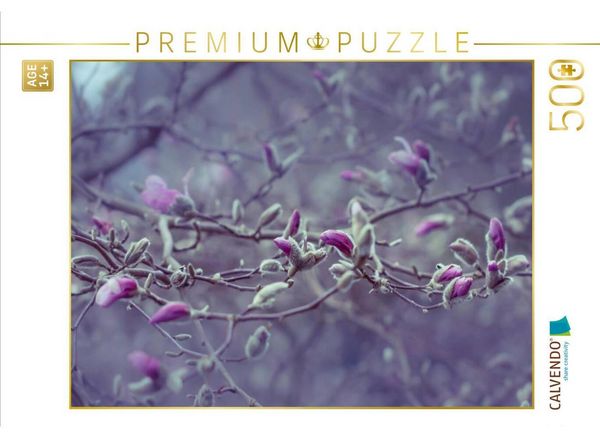 CALVENDO Puzzle Traum in Lila | 500 Teile Lege-Größe 48 × 36 cm Foto-Puzzle für Erwachsene