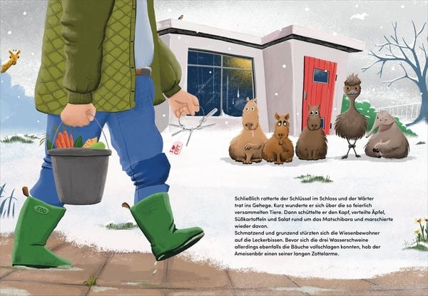 Produktbild: Drei Wasserschweine & der allererste Schnee