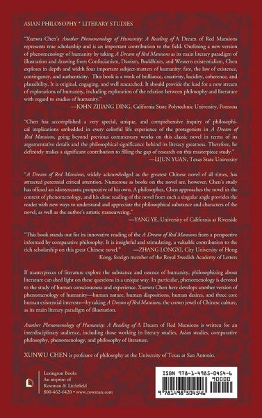 Produktbild: Another Phenomenology of Humanity