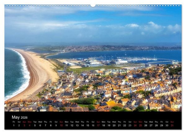 Produktbild: Jurassic Coast South England (High Quality Premium Wall Calendar 2026 DIN A2 landscape),CALVENDO 12 Month Wall Calendar