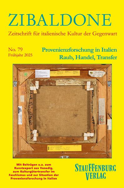 Produktbild: Provenienzforschung in Italien. Raub, Handel, Transfer